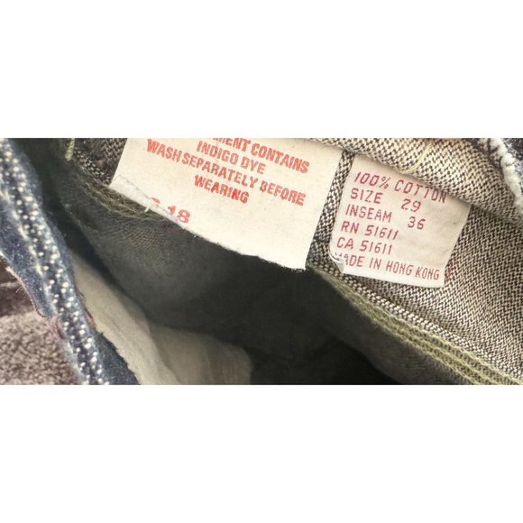Vintage 80s SERGIO VALENTE High Rise Straight Leg Jean Size 25 - Picture 7 of 8